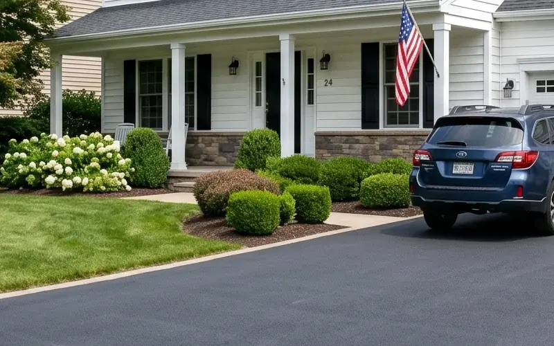 Driveway masonry and exterior upgrades near Boston MA